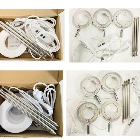 Tabletop Grow Light 5W - Full Spectrum with 3/9/12 Hour Timer