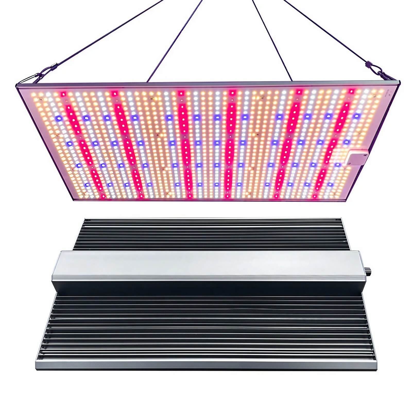300W LED Grow Light - Quantum Board, 3x3ft Coverage, 3000k+6500k+660nm+730nm+460nm
