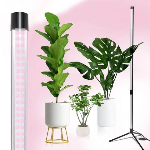 32W Full Spectrum Growing Lamp Lights - Adjustable 3-9-12H Cycle Timer