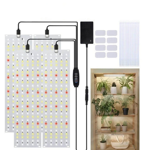 Full Spectrum 11.8W Plant Stand Grow Lights - Timer 3″/9″/12″ Hours