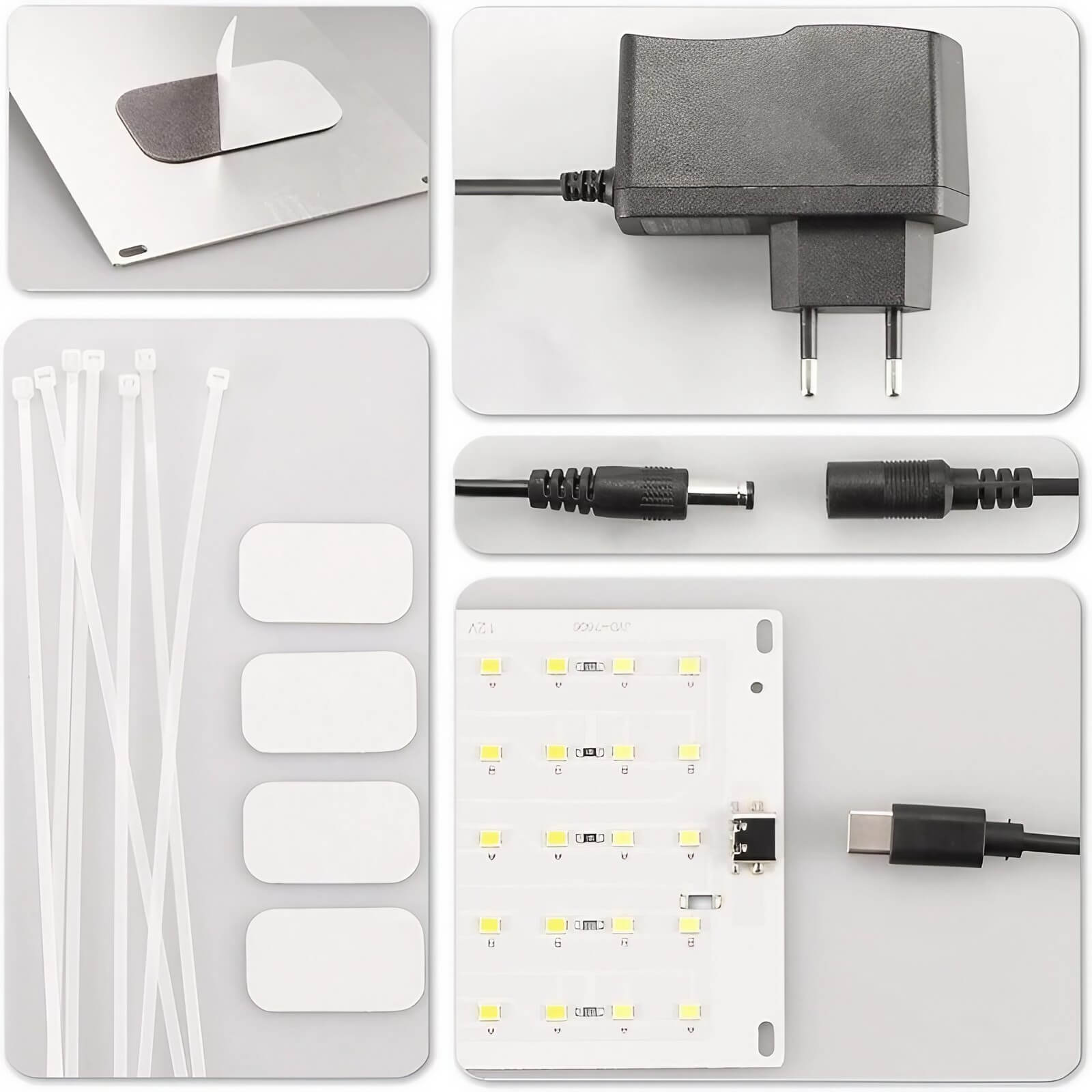 Full Spectrum 11.8W Plant Stand Grow Lights - Timer 3″/9″/12″ Hours