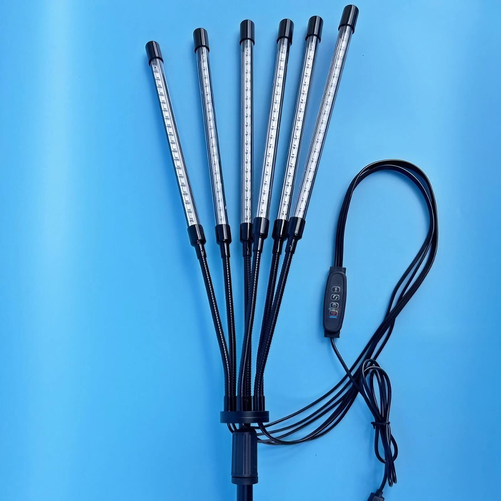 Full Spectrum 11W Tabletop Grow Light - 3″/9″/12″ Timer Settings