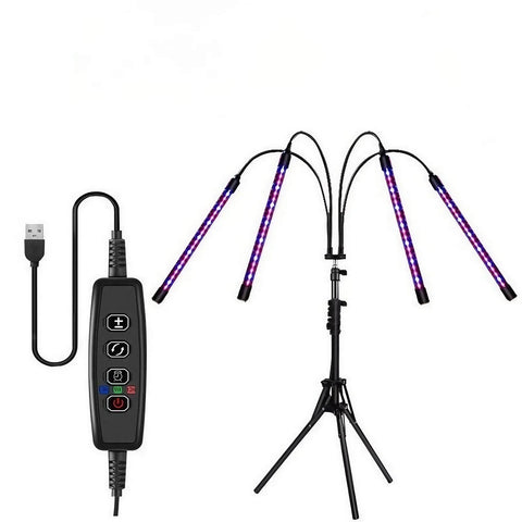 Full Spectrum 14W Growing Lamp Lights with Adjustable 3-9-12 Hour Timer