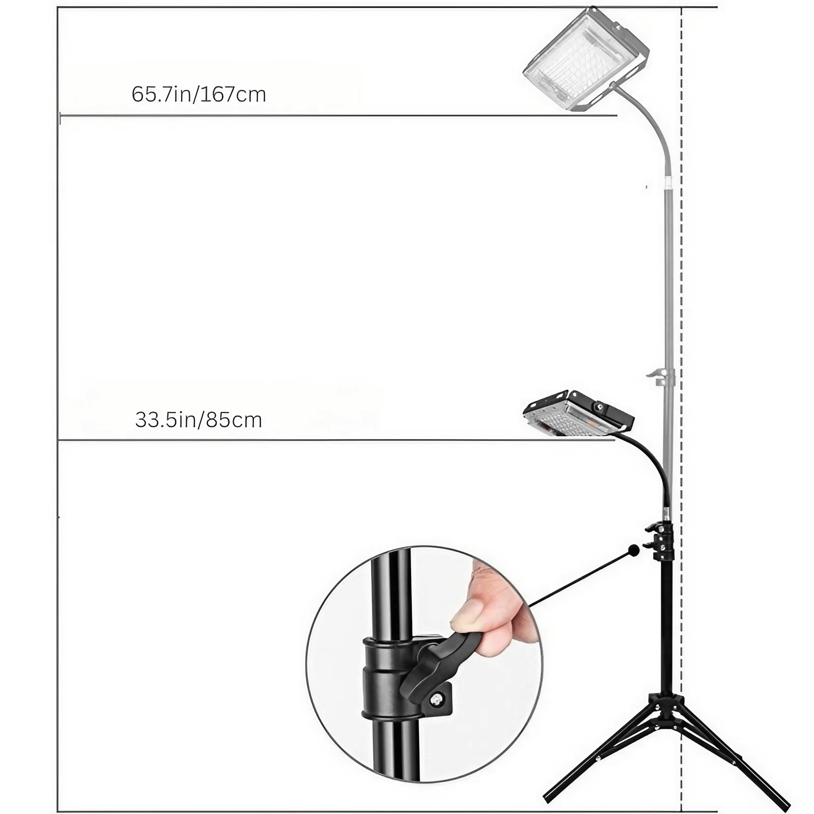 Full Spectrum 20W Tabletop Grow Light