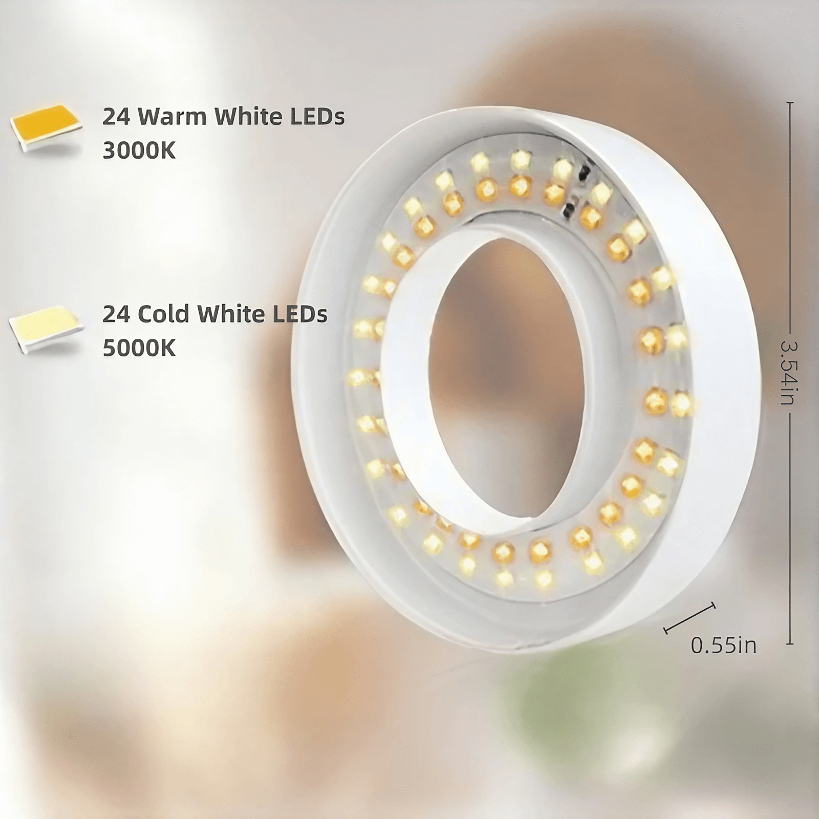 Full Spectrum Plant Stand Grow Lights - 13W - Timer 3/9/12 hrs