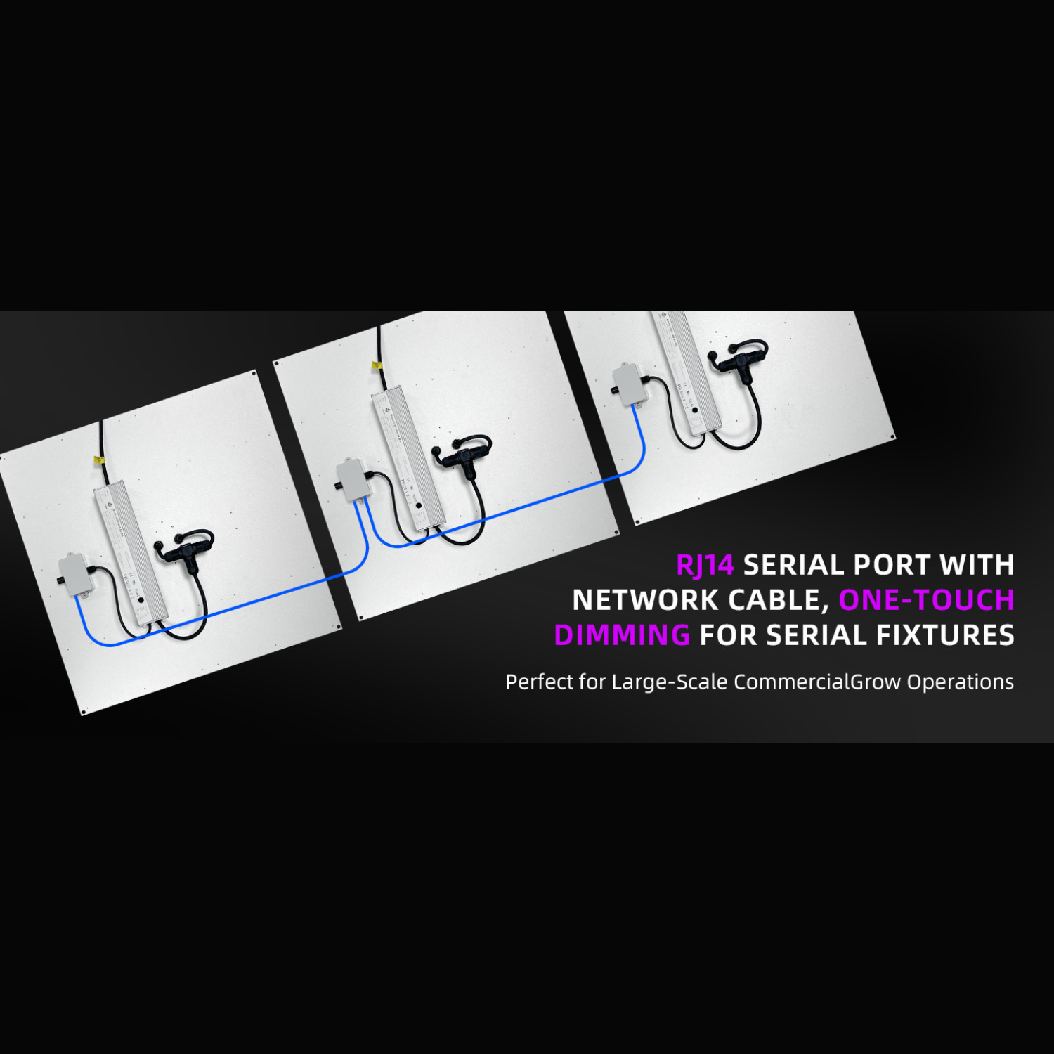 Quantum Board Grow Light - Full Spectrum White 301H +660nm +730nm - Coverage 4x4ft/5x5ft