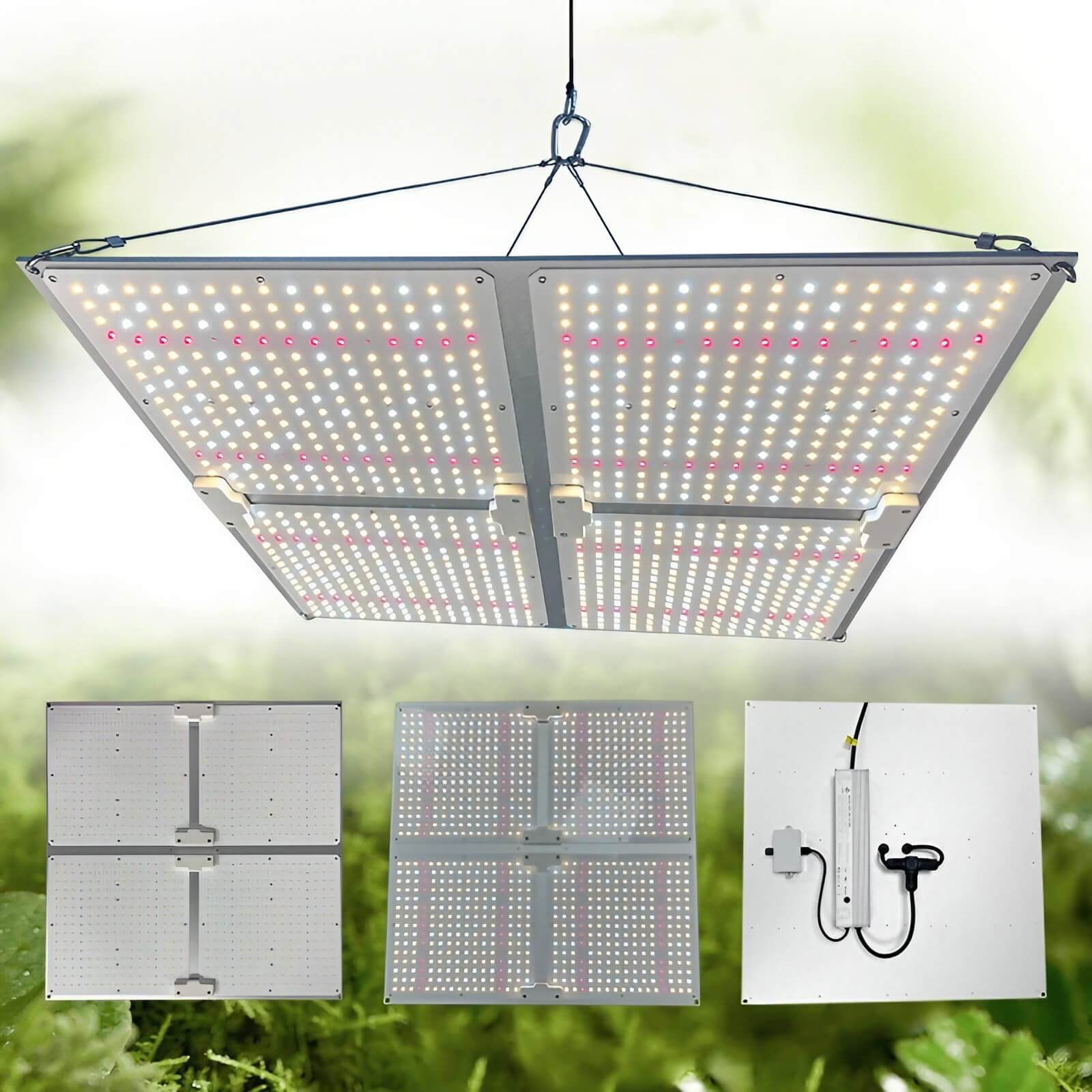 Quantum Board Grow Light - Full Spectrum White 301H +660nm +730nm - Coverage 4x4ft/5x5ft