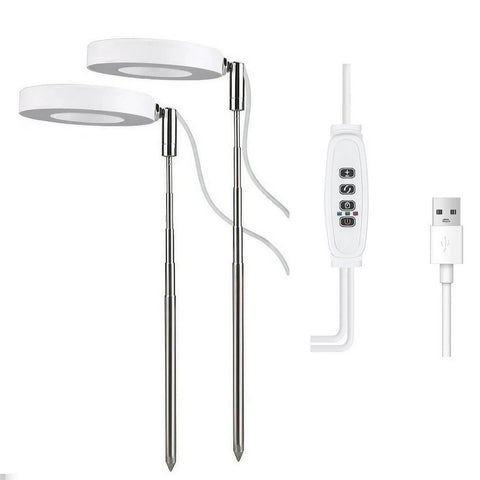 Tabletop Grow Light 5W - Full Spectrum with 3/9/12 Hour Timer