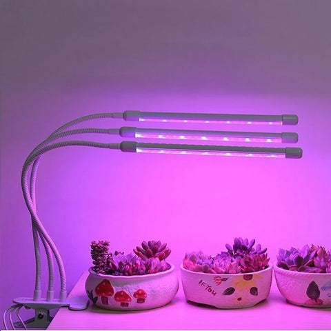 Tabletop Grow Light 5W - Full Spectrum - Adjustable 3/9/12 hr Timer