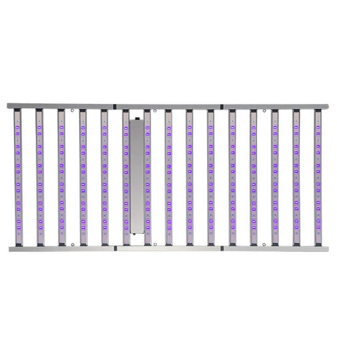 1500W+100W(UV) Tri-fold Dual Channels Dimming LED Foldable Grow Light 4*8(ft)