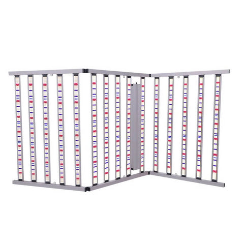1500W+100W(UV) Tri-fold Dual Channels Dimming LED Foldable Grow Light 4*8(ft)