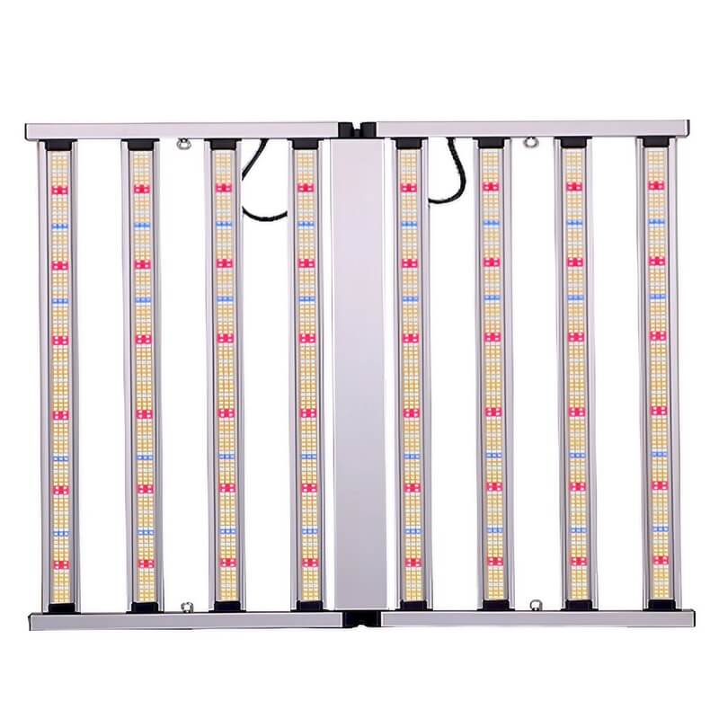 800W+100W(UV) Foldable Grow Light Dual Channel Dimming 4*4(ft)