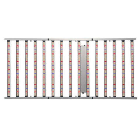 1500W+100W(UV) Tri-fold Dual Channels Dimming LED Foldable Grow Light 4*8(ft)