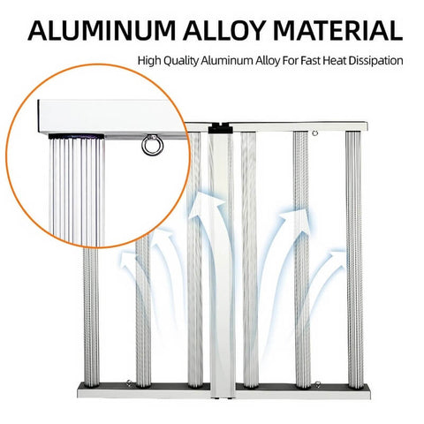 640W+100W(UV )Foldable Grow Light Dual Channel Dimming 4*4（ft)